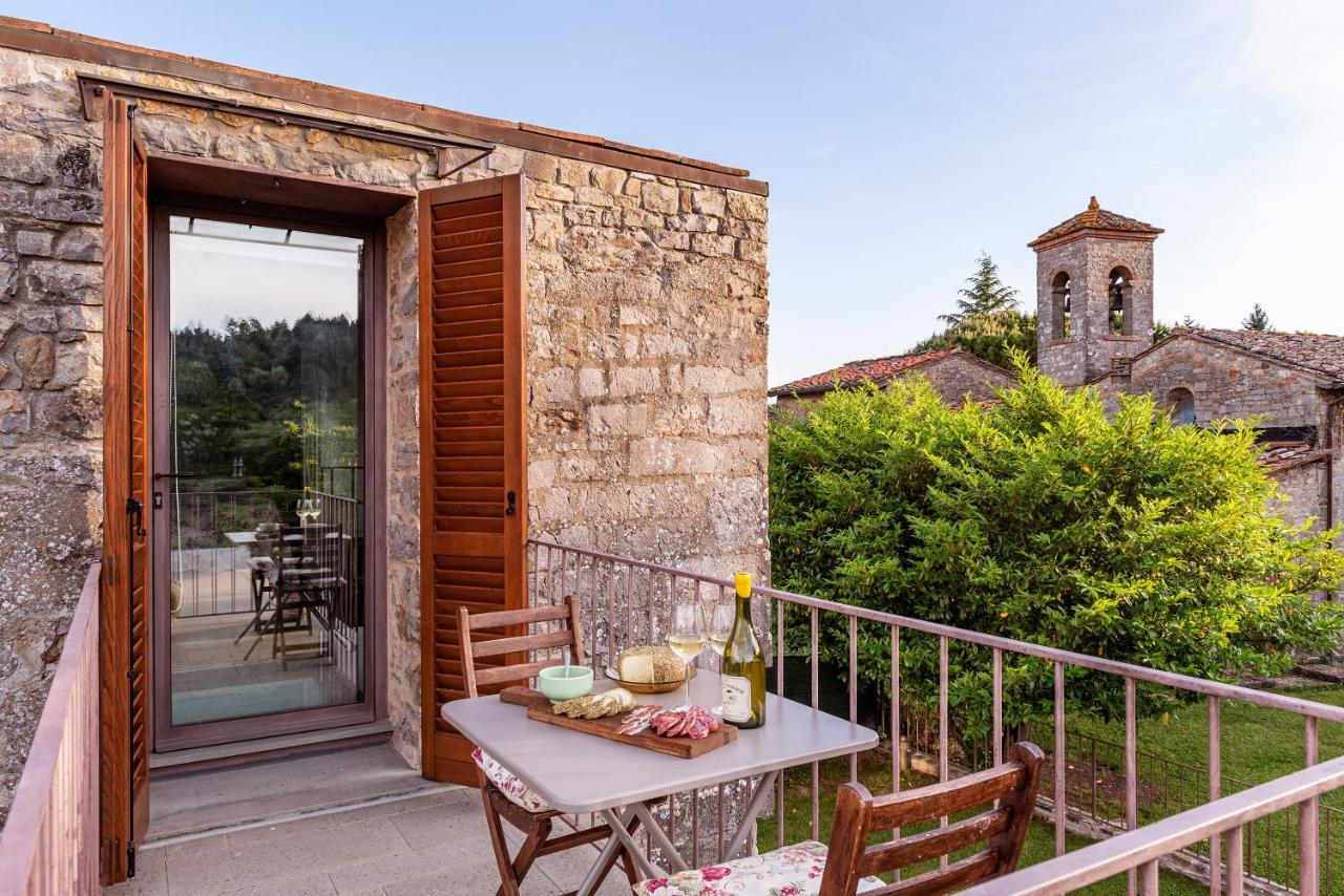 فيلا L'Abbazia Lucolena in Chianti المظهر الخارجي الصورة
